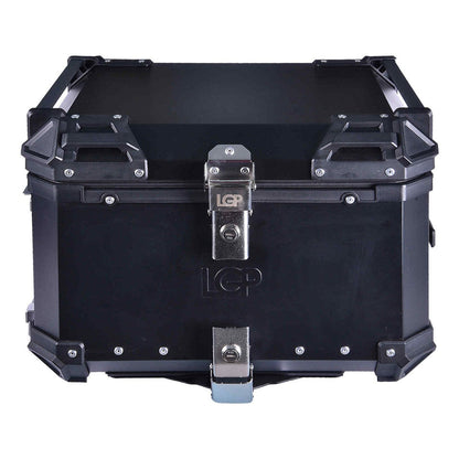LGP Top Box 55L Black Pull Rod With Backrest - LGPT0069