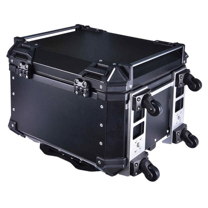 LGP Top Box 55L Black Pull Rod With Backrest - LGPT0069