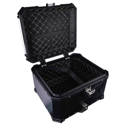 LGP Top Box 55L Black Type X With Backrest - LGPT0033