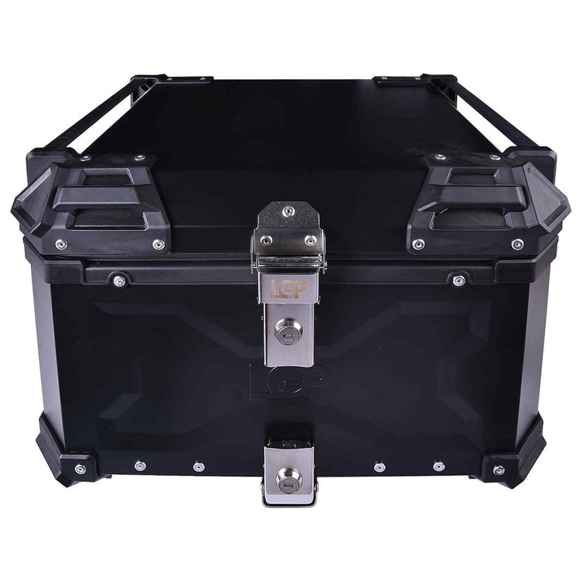 LGP Top Box 55L Black Type X With Backrest - LGPT0033
