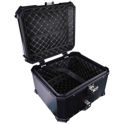 LGP Top Box 55L Black With Backrest - LGPT0031