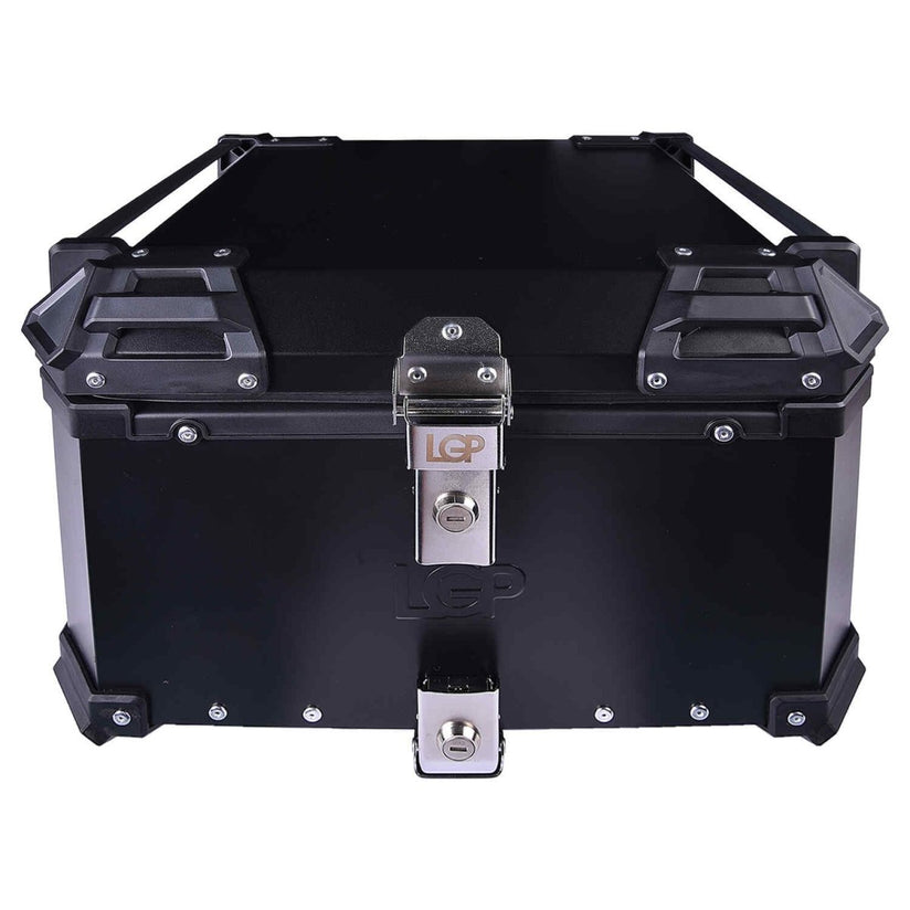 LGP Top Box 55L Black With Backrest - LGPT0031
