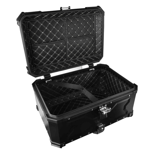 LGP Top Box 65L Black Type X With Backrest - LGPT0038