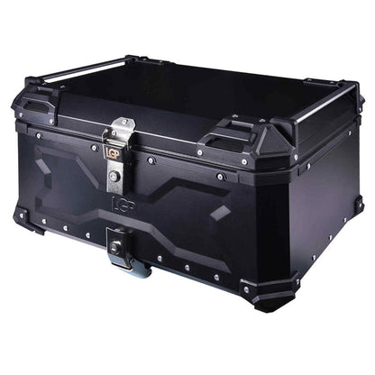 LGP Top Box 65L Black Type X With Backrest - LGPT0038