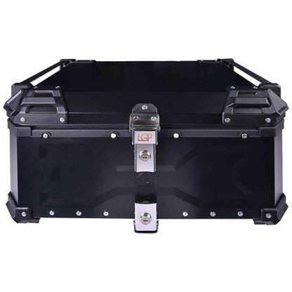 LGP Top Box 65L Black Type X With Backrest - LGPT0038