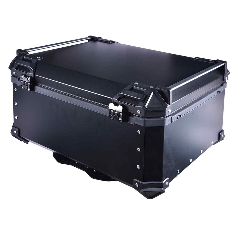 LGP Top Box 80L Black Plane With Backrest - LGPT0071
