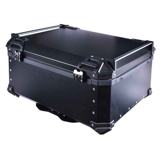 LGP Top Box 80L Black Plane With Backrest - LGPT0071