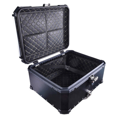 LGP Top Box 80L Black Plane With Backrest - LGPT0071