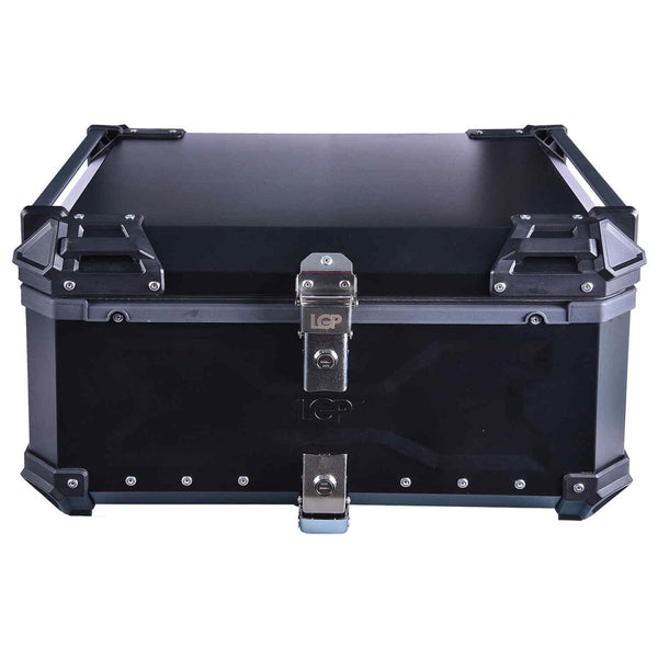 LGP Top Box 80L Black Type X With Backrest - LGPT0073