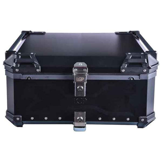 LGP Top Box 80L Black Type X With Backrest - LGPT0073