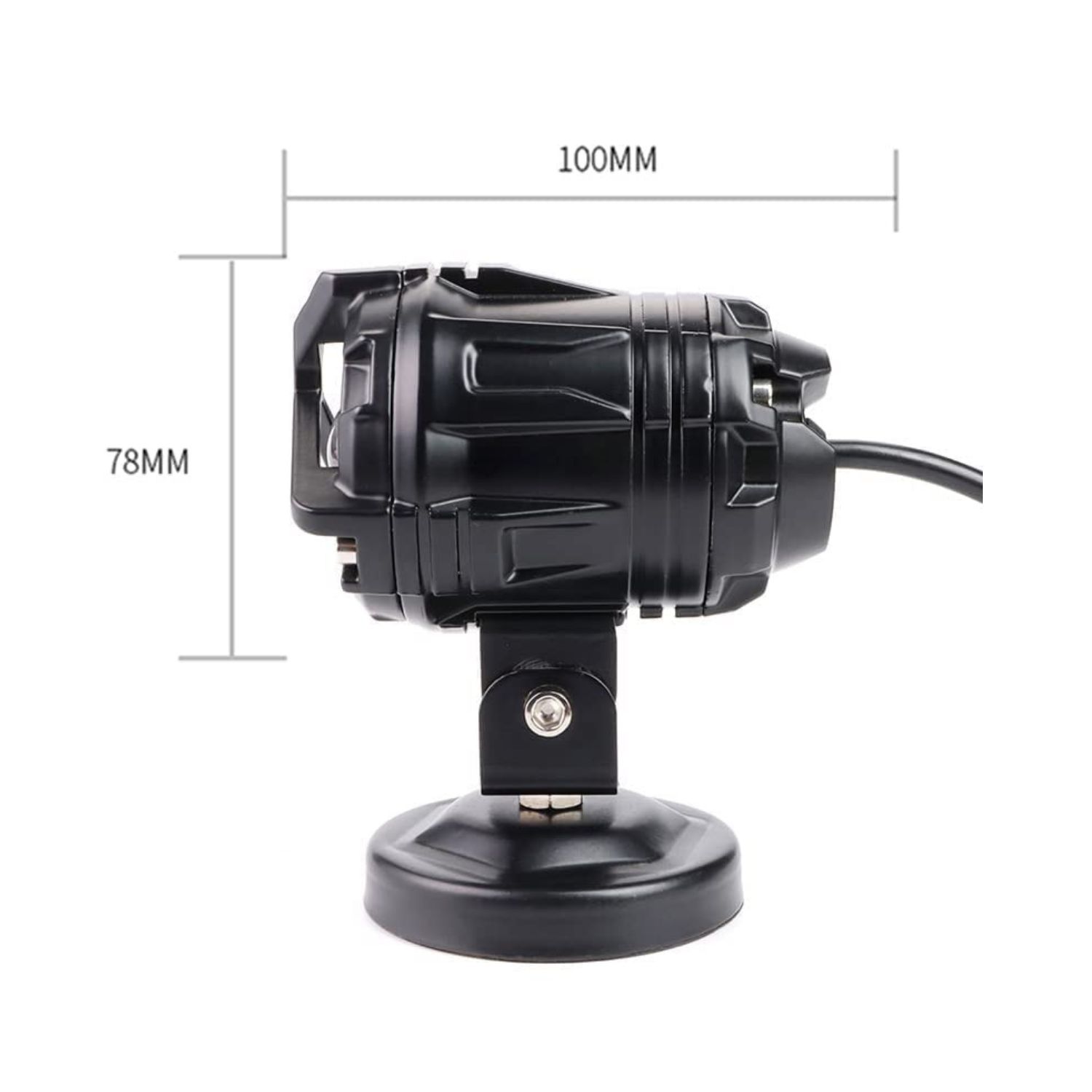 HJG Mercedes Y Lens Ultra Wide LED Fog Lights White/Yellow – Pair with Wiring Harness & Switch - Riders Junction