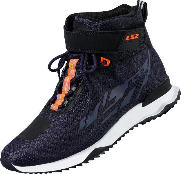 LS2 Acrux Motocycle Shoes - BlueOrange