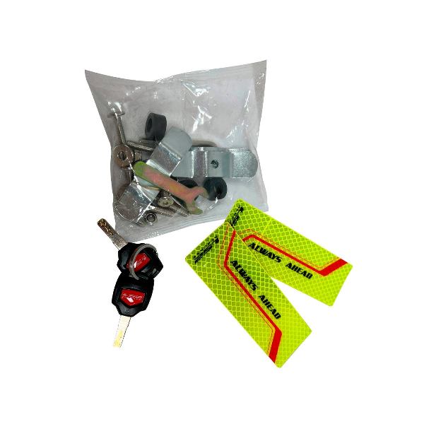 LS2 Aluminium Top Box Black - 55L