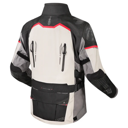 LS2 Apollo Jacket Grey Black Red