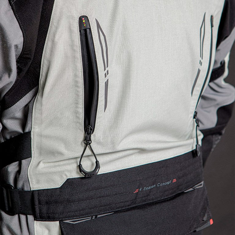 LS2 Apollo Jacket Grey Black Red