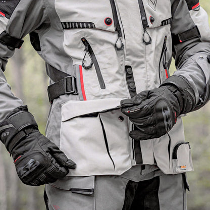 LS2 Apollo Jacket Grey Black Red