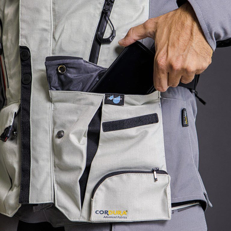 LS2 Apollo Jacket Grey Black Red