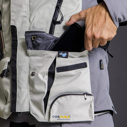 LS2 Apollo Jacket Grey Black Red