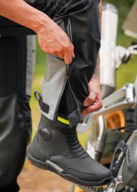 LS2 Apollo Man Riding Pant - Black Dark Grey