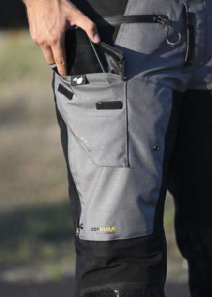 LS2 Apollo Man Riding Pant - Black Dark Grey