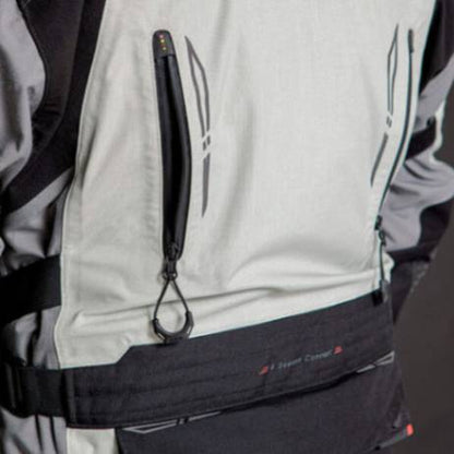 LS2 Apollo Riding Jacket - Black Dark Grey H-v Yellow