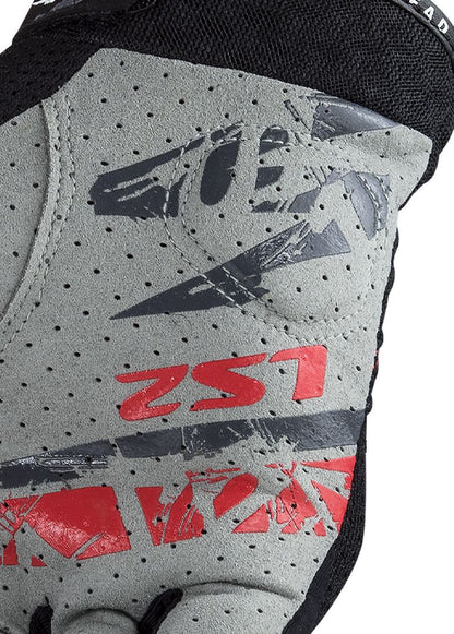 LS2 Chaki Black Man Riding Gloves - Riders Junction