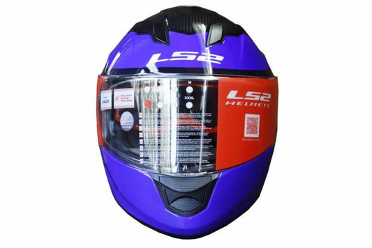 LS2 FF320 Flaux Matt Black Blue Helmet