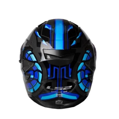 LS2 FF320 Stream Evo Zuko Black Blue Matt Helmet