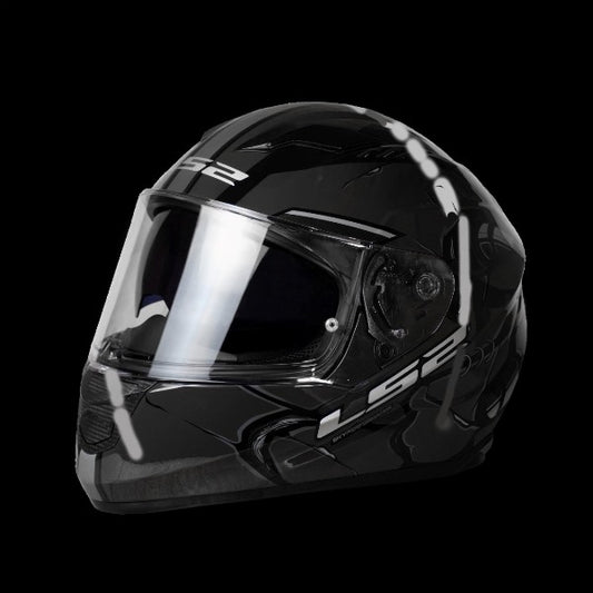 LS2 FF320 Stream Evo Zuko Black Grey Gloss Helmet