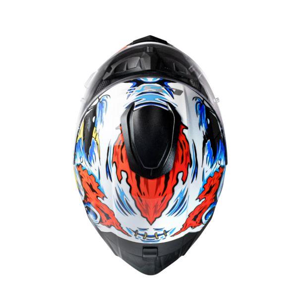LS2 FF352 Flash Monster White Red