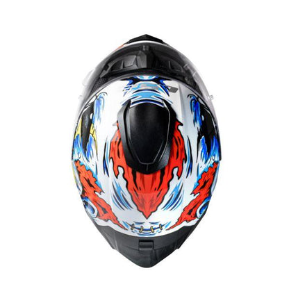 LS2 FF352 Flash Monster White Red