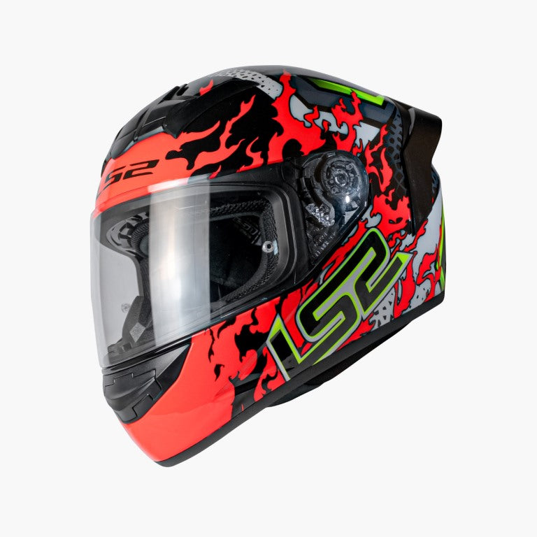 LS2 FF352 Rookie Antars Black Red - Helmet