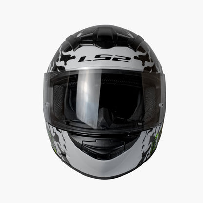 LS2 FF352 Rookie Antars Black White - Helmet - Riders Junction