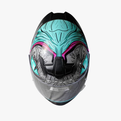 LS2 FF352 Rookie Fizzle Black Mint - Helmet