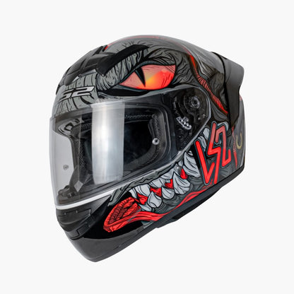 LS2 FF352 Rookie Fizzle Black Red - Helmet
