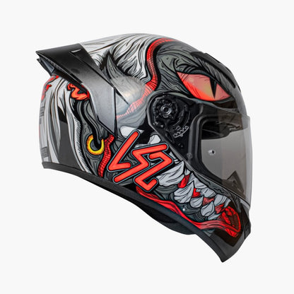 LS2 FF352 Rookie Fizzle Matt Black Red - Helmet