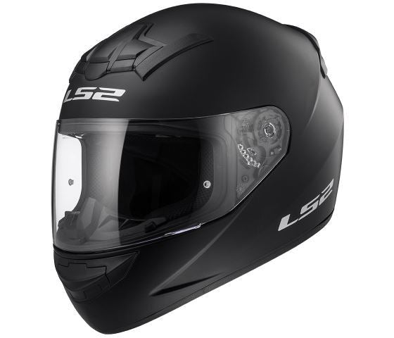 LS2 FF352 Rookie Solid Gloss Black Helmet
