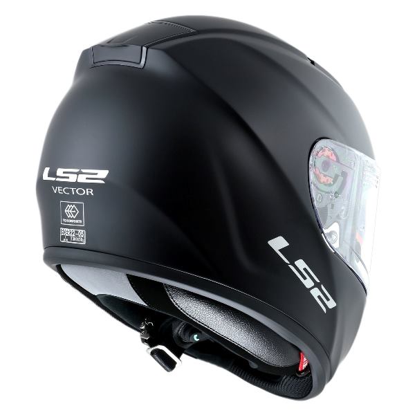 ls2 257 helmet bluetooth LS2 FF397 Bluetooth Solid Matt Black Helmet – Riders Junction