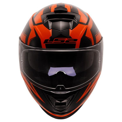 LS2 FF800 Storm II Atomik Black Orange-06