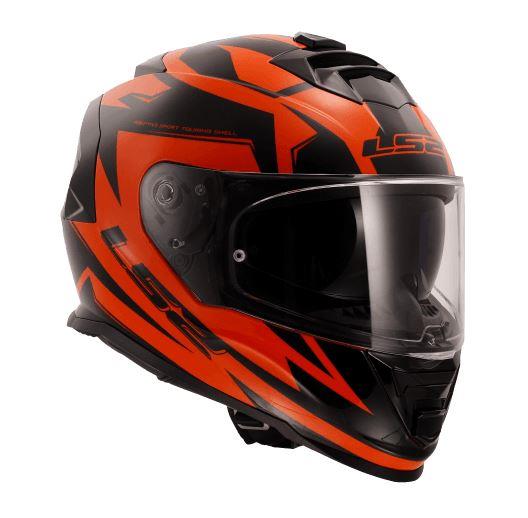 LS2 FF800 Storm II Atomik Black Orange-06