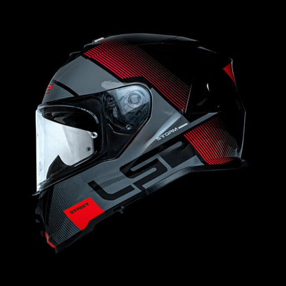 LS2 FF800 Storm II Epic Black Red Helmet