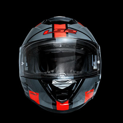 LS2 FF800 Storm II Epic Black Red Helmet - Riders Junction