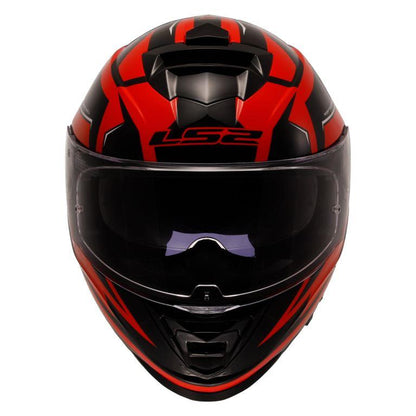 LS2 FF800 Storm Ii Atomik Black Red Helmet
