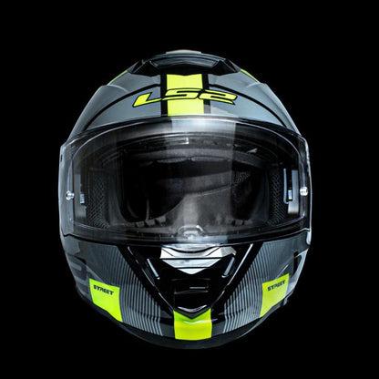 LS2 FF800 Storm Ii Epic Black Yellow Helmet