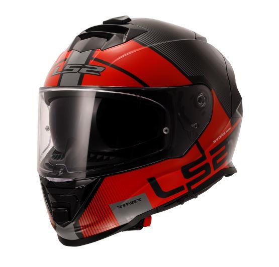 LS2 FF800 Storm Ii Epic Red Grey Helmet