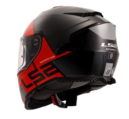LS2 FF800 Storm Ii Epic Red Grey Helmet