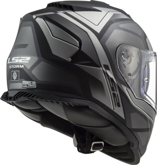 LS2 FF800 Storm Ii Faster Titanium-06 - Helmet