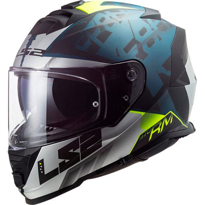 LS2 FF800 Storm Ii Sprinter M.silver Cobalt Helmet