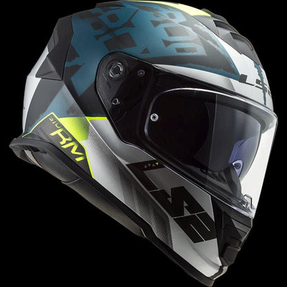 LS2 FF800 Storm Ii Sprinter M.silver Cobalt Helmet - Riders Junction