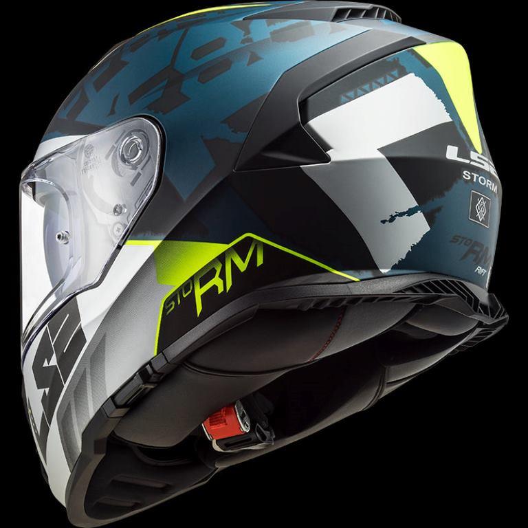LS2 FF800 Storm Ii Sprinter M.silver Cobalt Helmet - Riders Junction